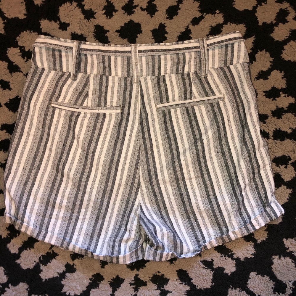 Free People Linen Tie Shorts - Picture 2 of 5